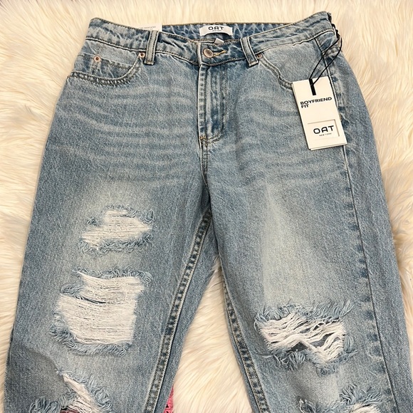 OAT NEW YORK DESTROYED BOYFRIEND JEAN - Picture 5 of 13